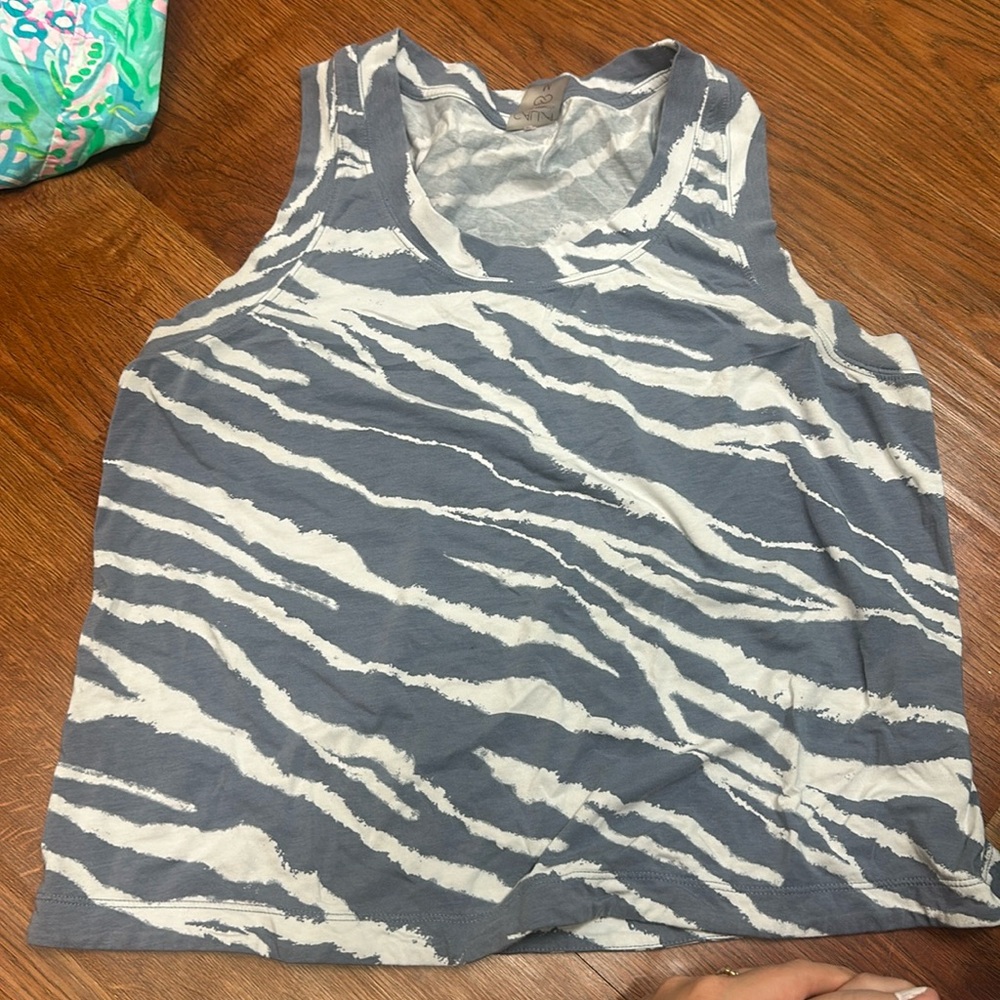 Cali’s Zebra Tank Top